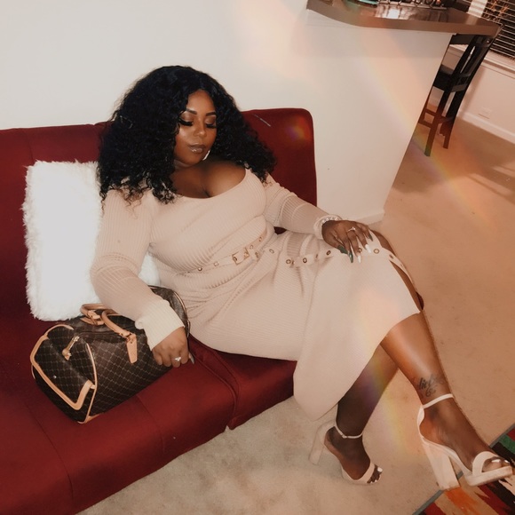 Taupe Is Hot Dress - Picture 1 of 3